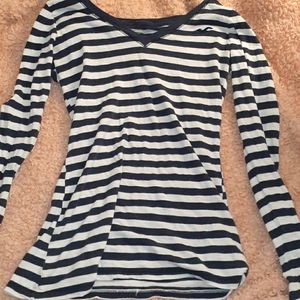 Striped long sleeved shirt
